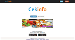 Desktop Screenshot of cekinfo.com